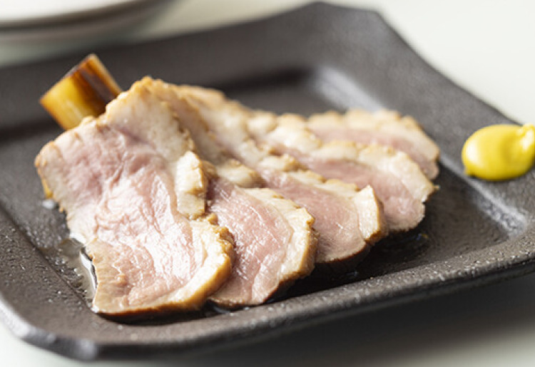 ▼しっとり紅茶鴨のロース煮